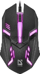 Мышь проводная Defender Cyber MB-560L черный, 1200 dpi, USB, кнопки - 3