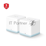 Система MESH AC1200 Whole Home Mesh Wi-Fi System, 2 Internal Antennas, 2 Gb ports(WAN/LAN)
