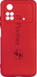 Чехол (клип-кейс) DF poOriginal-06 для Poco M4 Pro (4G) красный