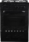 Плита газовая Gefest ПГ 6500-03 0053 черный, конфорок 4 шт, духовка 52 л, 60 см x 85 см x 60 см