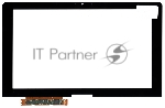 Сенсорное стекло (тачскрин) для Toshiba Satellite U920T, черное