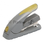 Степлер настольный Kw-Trio 5618GR/GREEN Soft-Touch 24/6 24/8 26/6 26/8 (40листов) снижение усилия серый/зеленый 100скоб