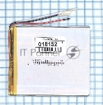 Аккумулятор Li-Pol (батарея) 3x95x105мм 3pin 3.7V/3600mAh