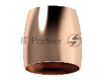 Корпус светильника C1144 PPG золото розовое полированное D100*80*H100mm MR16 GU5.3