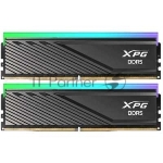 Оперативная память ADATA XPG Lancer Blade RGB, DDR5, 32GB (2x16GB), 6000 MHz, CL36, с радиатором, RGB, черный