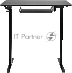 Стол игровой Defender Victory черн, 110x60, высота 72-117, полк 1, вид 2