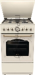 Плита комбинированная Gorenje GKS5B70CLI бежевый, конфорок 4 газовых, духовка 70 л, 50 см x 85 см x 59.4 см