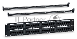Патч-панель Hyperline WRLine WR-PL-48-C5E-D 19" 2U 48xRJ45 кат.5e
