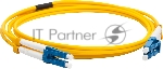 Кабель Патч-корд LANMASTER LAN-2LC-2LC/SU-1.0 2x9/125 OS1/OS2 LC дуплекс-LC дуплекс 1м LSZH оранжевый