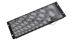Фальш-панель ЦМО 19" 4U ФП-4.4-9005 (упак.:1шт) 1м черный