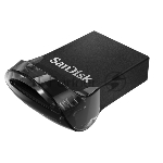Флешка USB Sandisk CZ430 ULTRA FIT (SDCZ430-256G-G46), 256Gb, USB 3.1, R/W 130/40, черный, вид 2