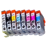 Набор струйных картриджей NVPrint для Canon CLI-42 (NV-6384B010) 8 цветов для Canon Pixma PRO-100, 100S