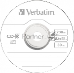 Диск CD-R Verbatim 700 Mb, 52x, Shrink (50), DataLife (50/600), вид 6