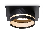 Светильник Ambrella light TN5222 BK черный GX53 110*110*50