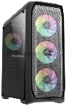 Компьютерный корпус ZALMAN N5 MF, ATX, черный, WINDOW, 1x5.25", 4x3.5", 1x2.5", 2xUSB 2.0, 1xUSB 3.0, FRONT 1x120мм, REAR 1x120мм