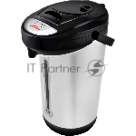 Термопот Aresa AR-4001 "230 В, 50 Гц, 650 Вт, Объем: 3 л Мощность: 650 Вт, Материал корпуса: нержавеющая сталь Материал колбы: нержавеющая сталь Закрытый нагревательный элемент Механическая помпа Поддержание температуры Индикатор уровня воды Индикация режима работы Электронное управление Длина шнура: 1 м 2 температурных режима Блокировка крышки Автоматическое отключение при закипании Защита от перегрева и включения без воды Съемная крышка Съемный шнур Ручка для переноски"