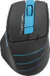 Мышь беспроводная A4Tech Fstyler FG30S серый/синий, 2000 dpi, радиоканал, USB, кнопки - 5