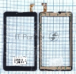 Сенсорное стекло (тачскрин) DH-0728A3-PG-FPC132, черное