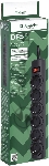 Сетевой фильтр Defender DFS 155/6 розеток/черный/5.0 м