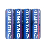 Батарейки Maunfeld Alkaline AA (LR6) MBLR6-SR40, спайка 4 шт, 1.5 В