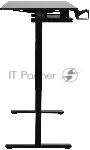 Стол игровой Defender Victory черн, 110x60, высота 72-117, полк 1, вид 6