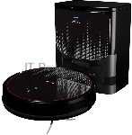 Робот-пылесос Atvel R80 Base черный, 2600 мА*ч Li-Ion, уборка влажная/сухая, пылесборник контейнер 0.34 л