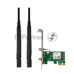 Сетевой адаптер Tenda E30 беспроводной двухдиапазонный PCI-e адаптер Wi-Fi 6 AX3000 c Bluetooth 5.0