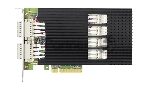 Сетевой адаптер LR-Link NIC PCIe x8 Multimode 4 X 10Gb SFP+ SR Dual-way Bypass Ethemet Network Adapter Intel XL710 BM1