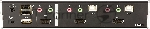 Переключатель, электрон., KVM+Audio+USB 2.0, 1 user USB+HDMI => 2 cpu USB+HDMI, соШнур. USB 2х1.8м., настол., исп.стандарт, без OSD, некаскад.. CUBIQ 2 PORT HDMI KVMP SWITCH W/1.8M