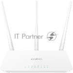 Роутер беспроводной Digma DWR-N302 N300 10/100BASE-TX белый (упак.:1шт)
