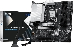 Материнская плата MSI PRO B860M-P WIFI6E, LGA 1851, Intel B860, 4xDDR5 (до 256 ГБ), 4xSATA, 2xM.2 (1xPCIe 5.0, 1xPCIe 4.0), 1xPCIe 5.0 x16, 1xPCIe 4.0 x16, 1xVGA, 1xHDMI, 2xDP, 1x2.5Gb LAN, Wi-Fi 6E, Bluetooth 5.3, 3xUSB-A 5Gbps, 2xUSB-A 2.0, 3x3.5 мм, 7.1, чёрный, mATX