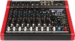 Микшерный пульт PROEL [MQ1222X] 12-ти канальный, 24 бит/48 кГц DSP, Bluetooth, медиа-плеер, 4x Combo XLR мик./лин. входа, 2x XLR+1/4" TRS (L/R) стерео мик./лин. входа, 2x XLR+1/4" TRS Main вых., 2x2 USB аудио интерфейс, 2x USB-A порта, вид 8