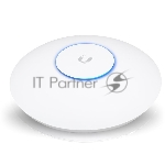 Сетевое оборудование UBIQUITI UAP-AC-HD Точка доступа 2.4+5 ГГц, ac Wave2, 4х4 MU-MIMO, 802.3at, 2х 1G Ethernet