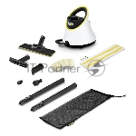 Пароочиститель Karcher EasyFix SC 2 Deluxe белый, напольный, 1500 Вт, 100 г/мин, 1000 мл