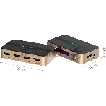 Разветвитель - сплиттер Vention HDMI 19F/4x19F на 4 монитора ACCG0