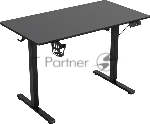 Стол игровой Defender Pulse черн, 110x60, высота 70-115 см 1