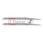 Полотна MATRIX по дереву для сабельной пилы 275 x 4,3 мм 782011