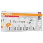 Лампа светодиодная LED Value LVCLP60 7SW/840 шар матовая E27 230В 10х1 RU OSRAM 4058075579835