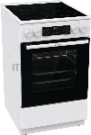 Плита электрическая Gorenje GECS5C70WA белый, конфорок 4 электрических, духовка 70 л, 50 см x 85 см x 59.4 см, вид 63