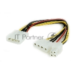 Разветвитель питания Cablexpert CC-PSU-4, Molex->Molex + ATX 4 пин