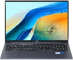 Ноутбук Huawei MateBook D 16 MCLG-X 16" IPS Core i5 13420H 16Gb SSD512Gb Intel UHD Graphics noOS grey space WiFi BT Cam 1,72кг, металл
