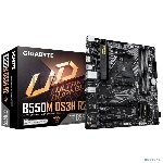 Материнская плата Gigabyte B550M DS3H R2, AM4, AMD B550, 4xDDR4, 4xSATA, 2xM.2, 1xPCIe 4.0 x16, 1xPCIe 3.0 x4, 1xPCIe 3.0 x1, 1xDP, 1xHDMI, 1x1Gb LAN, 4xUSB-A 5Gbps, 2xUSB-A 2.0, 3x3.5 мм, 7.1, mATX