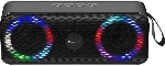 Акустическая система Defender LIGHT/BT/FM/USB/TF/AUX Q1 черный 10 Вт