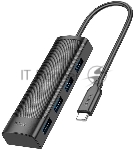 USB-концентратор Hoco HB41, USB Type-C, USB 3.0, USB Type-C