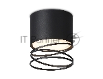 Светильник Ambrella light TN71105 BK черный GX53 max 12W D82*110