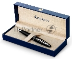 Ручка шариковая Waterman Carene (CWS0293950) Black ST, M, синие чернила, подарочная коробка
