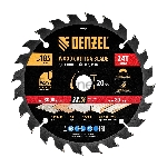 Пильный диск по дереву Denzel ф185х 20 мм, 24 зубьев 733307