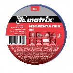 Изолента ПВХ Matrix, 19 мм х 20 м, синяя, 150 мкм