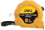Рулетка Deli DL9005B 5мx19мм Метрическая. Корпус ударопрочный.