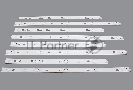 Светодиодная подсветка TV 49" Sony SVY490A23 (комплект 8шт)